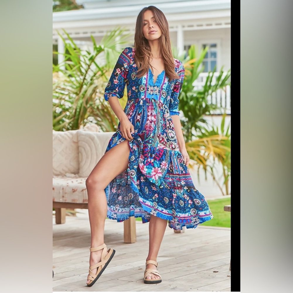 Jaase Rocco Eve midi dress